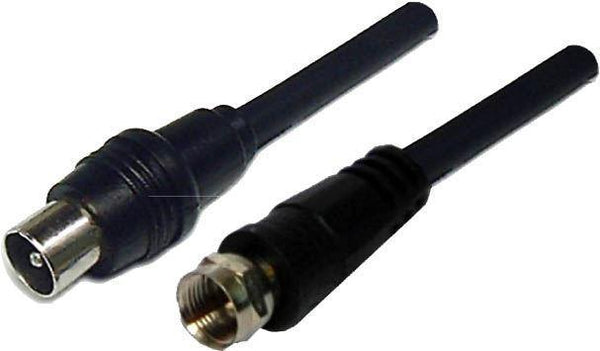 DYNAMIX 3m RF PAL Male to F-Type Male Coaxial Cable - Office Connect
