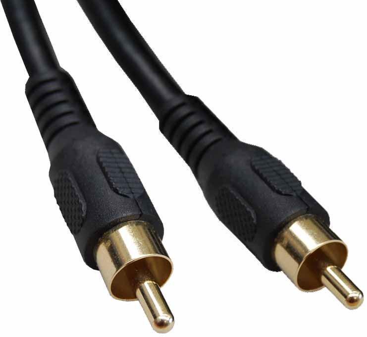 DYNAMIX 5m RCA Digital Audio Cable RCA Plug to Plug, - Office Connect