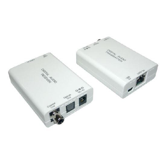 CYP Digital Optical Audio Extender over Single Cat5e/6. - Office Connect