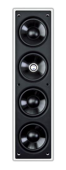 KEF THX Rectangle In Wall Speaker with 3x 4'' (LF), - Office Connect