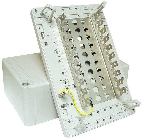 DYNAMIX 100 Pair Distribution Box (10 x 10 Position). - Office Connect