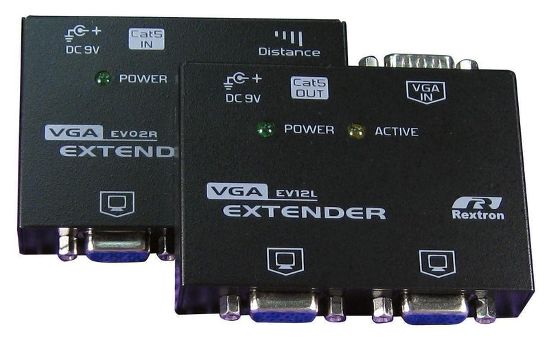 REXTRON Video Extender. Allows VGA signal to be extended - Office Connect