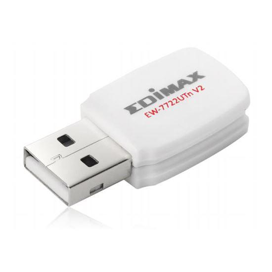 EDIMAX High Speed Mini USB Wireless Adapter. 300mbps - Office Connect