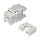 DYNAMIX Cat6 Keystone Shuttered 180 RJ45 Jack. - Office Connect