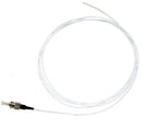 DYNAMIX 2M ST Pigtail OM3 1x Piece White, 900um Multimode - Office Connect