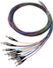 DYNAMIX 2M ST Pigtail OM3 12x Pack Colour Coded, 900um - Office Connect