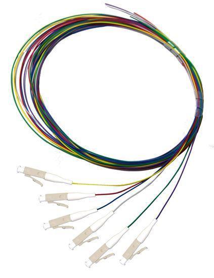 DYNAMIX 2M SC Pigtail OM4 1x Piece White, 900um Multimode - Office Connect