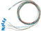 DYNAMIX 2M LC Pigtail OS2 6x Pack Colour Coded, 900um - Office Connect