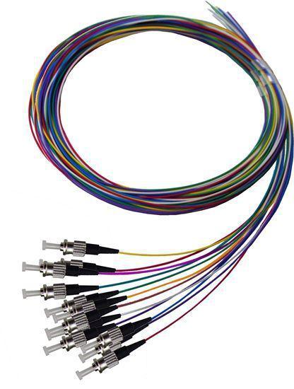 DYNAMIX 2M ST Pigtail OS2 12x Pack Colour Coded, 900um - Office Connect