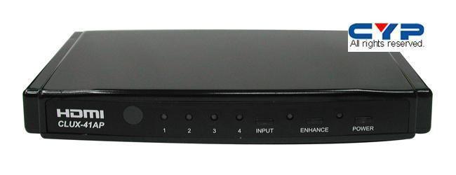 CYP HDMI 4 in 1 out Switch HDMI, HDCP 1.1 and DVI - Office Connect