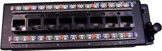 DYNAMIX 8 Port Cat6 Slimline Patch Panel for HWS range - Office Connect