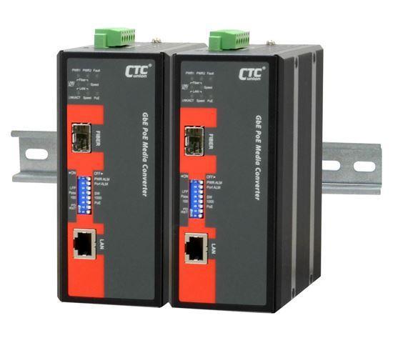 CTC UNION Unmanaged PoE Media Converter. 10/100/1000Base-T(X) - Office Connect