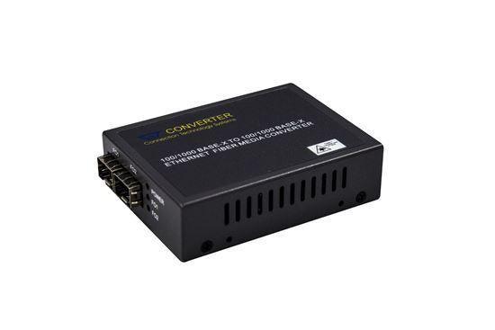CTS Dual SFP Media Converter Supports 100/1000 data - Office Connect