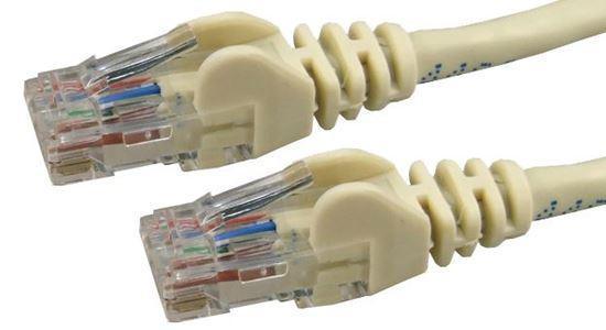 DYNAMIX 0.5m Cat6 Beige UTP Patch Lead (T568A Specification) - Office Connect