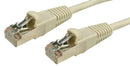 DYNAMIX 1m Cat5E 26AWG Beige STP Patch Lead (T568A - Office Connect