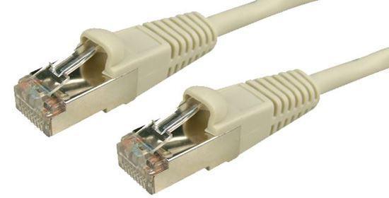 DYNAMIX 0.5m Cat6 26AWG Beige STP Patch Lead (T568A - Office Connect