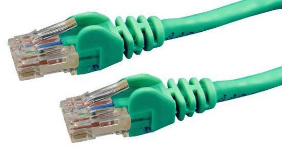 DYNAMIX 2m Cat6 Green UTP Patch Lead (T568A Specification) - Office Connect