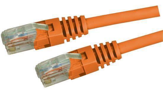 DYNAMIX 3m Cat5e Orange UTP Patch Lead (T568A Specification) - Office Connect