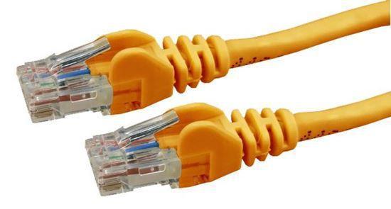 DYNAMIX 1m Cat6 Orange UTP Patch Lead (T568A Specification) - Office Connect