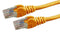 DYNAMIX 0.5m Cat6 Orange UTP Patch Lead (T568A Specification) - Office Connect