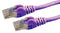 DYNAMIX 0.5m Cat6 Purple UTP Patch Lead (T568A Specification) - Office Connect