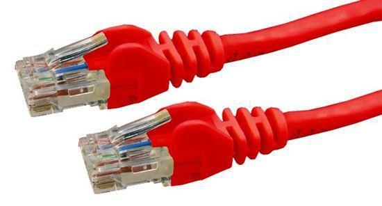 DYNAMIX 10m Cat6 Red UTP Patch Lead (T568A Specification) - Office Connect