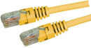 DYNAMIX 0.5m Cat5e Yellow UTP Patch Lead (T568A Specification) - Office Connect