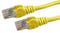 DYNAMIX 0.5m Cat6 Yellow UTP Patch Lead (T568A Specification) - Office Connect
