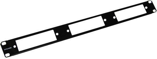 DYNAMIX 1RU 3 Slot MPO Cassette 19'' Patch Panel - Office Connect
