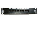 DYNAMIX 10'' 12 Port Cat5e Patch Panel for 10'' Cabinet - Office Connect