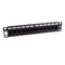 DYNAMIX 10'' 12 Port Cat6 Patch Panel for 10'' Cabinet - Office Connect