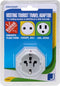 JACKSON 1x Outlet Travel Adaptor with Surge Protection. - Office Connect