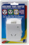 JACKSON Outbound Travel Adaptor. Includes 2x USB Charging - Office Connect