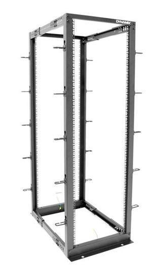 DYNAMIX 37U 4 Post Depth Adjustable open Frame rack, - Office Connect