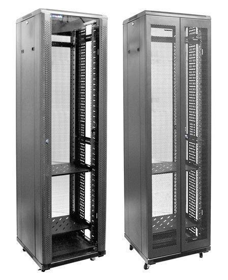 DYNAMIX 42RU Server Cabinet 600mm Deep Front Glass - Office Connect