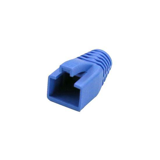 DYNAMIX Strain Relief Boot, OD: 7.5mm, Colour Blue. - Office Connect