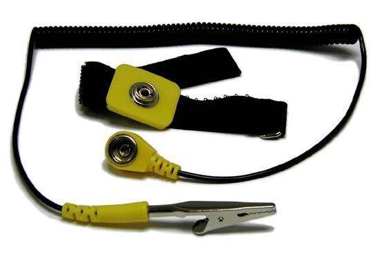 SPROTEK Anti-Static Wrist Strap. 1.8m Grounding Cord - Office Connect