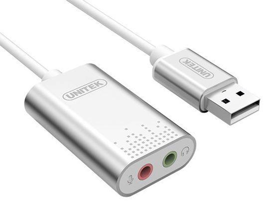 UNITEK USB To Stereo Audio Converter. USB2.0. DAC - Office Connect