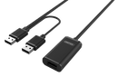 UNITEK 20m USB 2.0 Active Extension Cable. Built-in - Office Connect