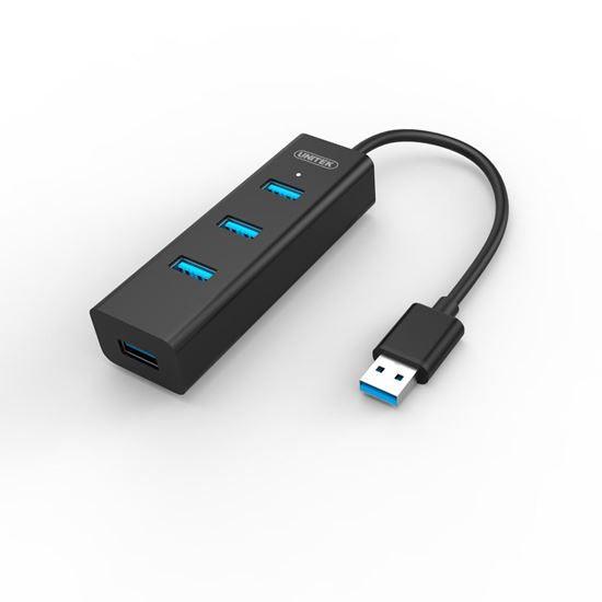 UNITEK USB 3.0 4-Port hub. Super Speed Data Transfer - Office Connect