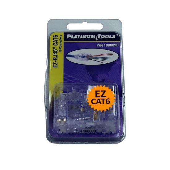 PLATINUM TOOLS Cat6 EZ-RJ45 Plug. Easy install RJ45 - Office Connect