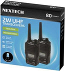 NEXTECH 2W UHF Transceiver Twin Pack - Office Connect
