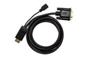 DYNAMIX 2m HDMI to VGA Cable, Includes Micro USB Female. - Office Connect