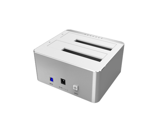 UNITEK USB3.0 to Dual SATA HDD Aluminium Docking Station - Office Connect