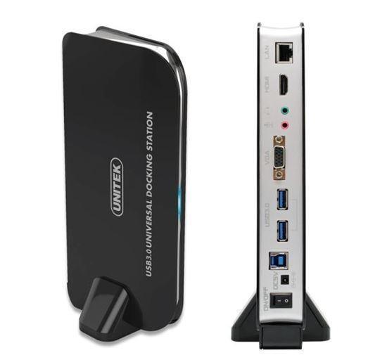 UNITEK USB3.0 Universal Docking Station. Includes - Office Connect