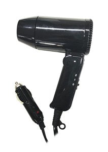 12V Hair Dryer with 2 speed and heat settings - Office Connect