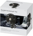 Oscillating Fan with Clamp 8 Inch - Office Connect