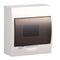 TRADESAVE Distribution Board, Surface 8 Pole Inc Lid, - Office Connect