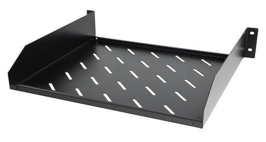 DYNAMIX 2RU 19'' Cantilever Shelf. 381mm Deep, Weight - Office Connect