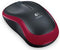 Logitech M185 USB Wireless Compact Mouse - Red - Office Connect